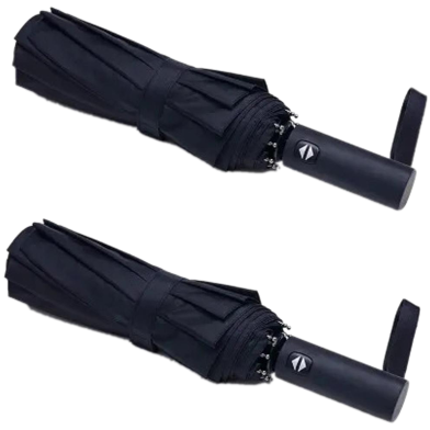 16 Ribs Automatic Open Windproof Folding Umbrella